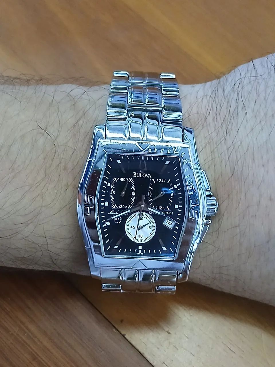 Relógio Bulova marine star modelo 96G49