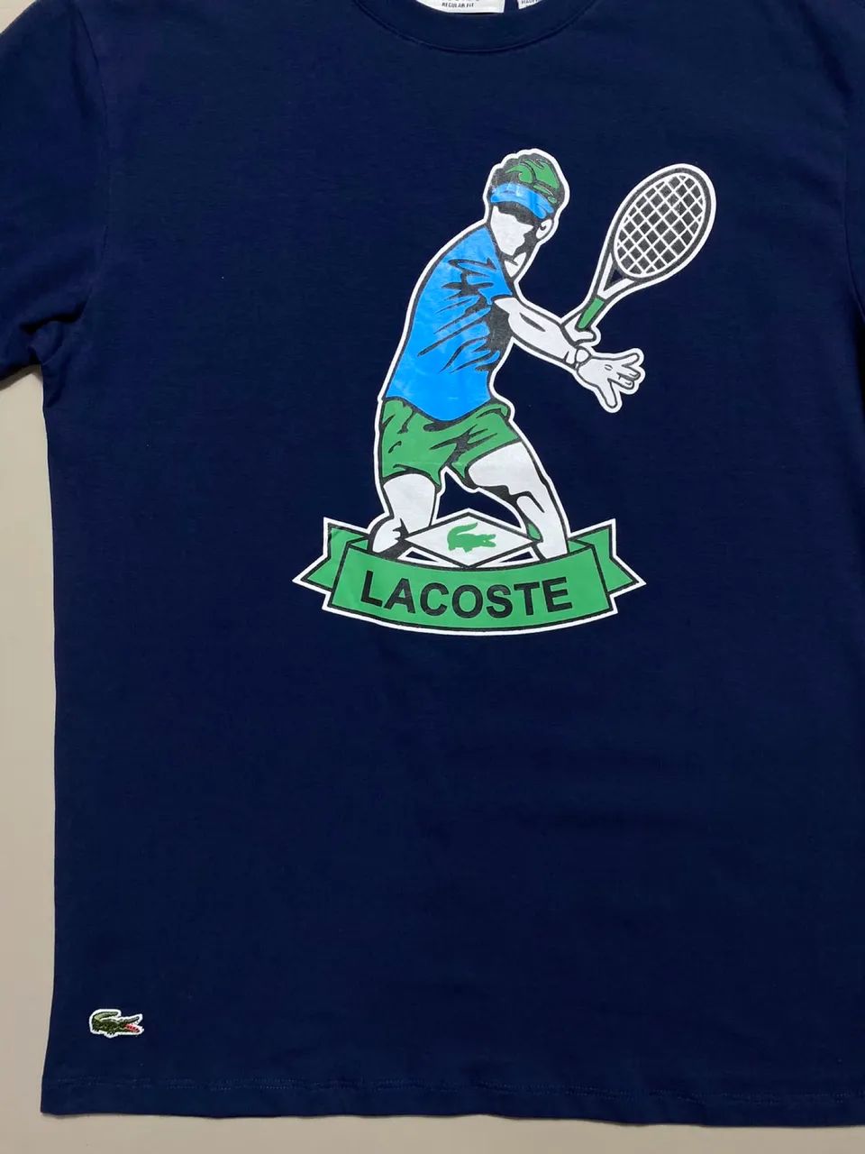 Camiseta Lac Raquete Azul Marinho - Foto 4