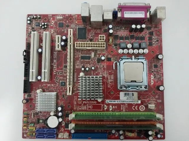 Kit Placa-Mãe Positivo POS-MI945AA + Celeron 440 + Memórias DDR2