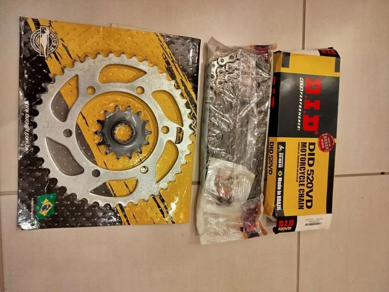 Kit Ninja 300 Kawasaki Relação Transmissão 42x14 Durag+did - Peças