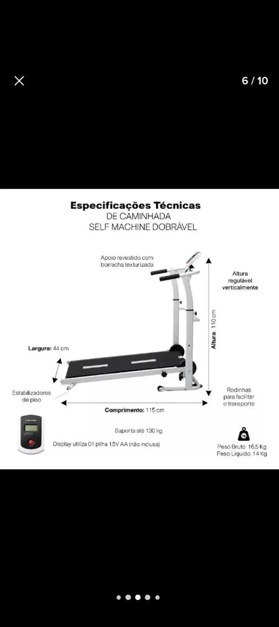 Esteira mecânica ergométrica  - Foto 4