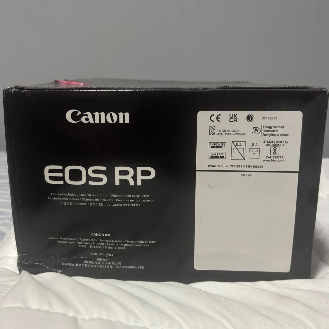 Canon RP na caixa e Lacrada - Foto 3