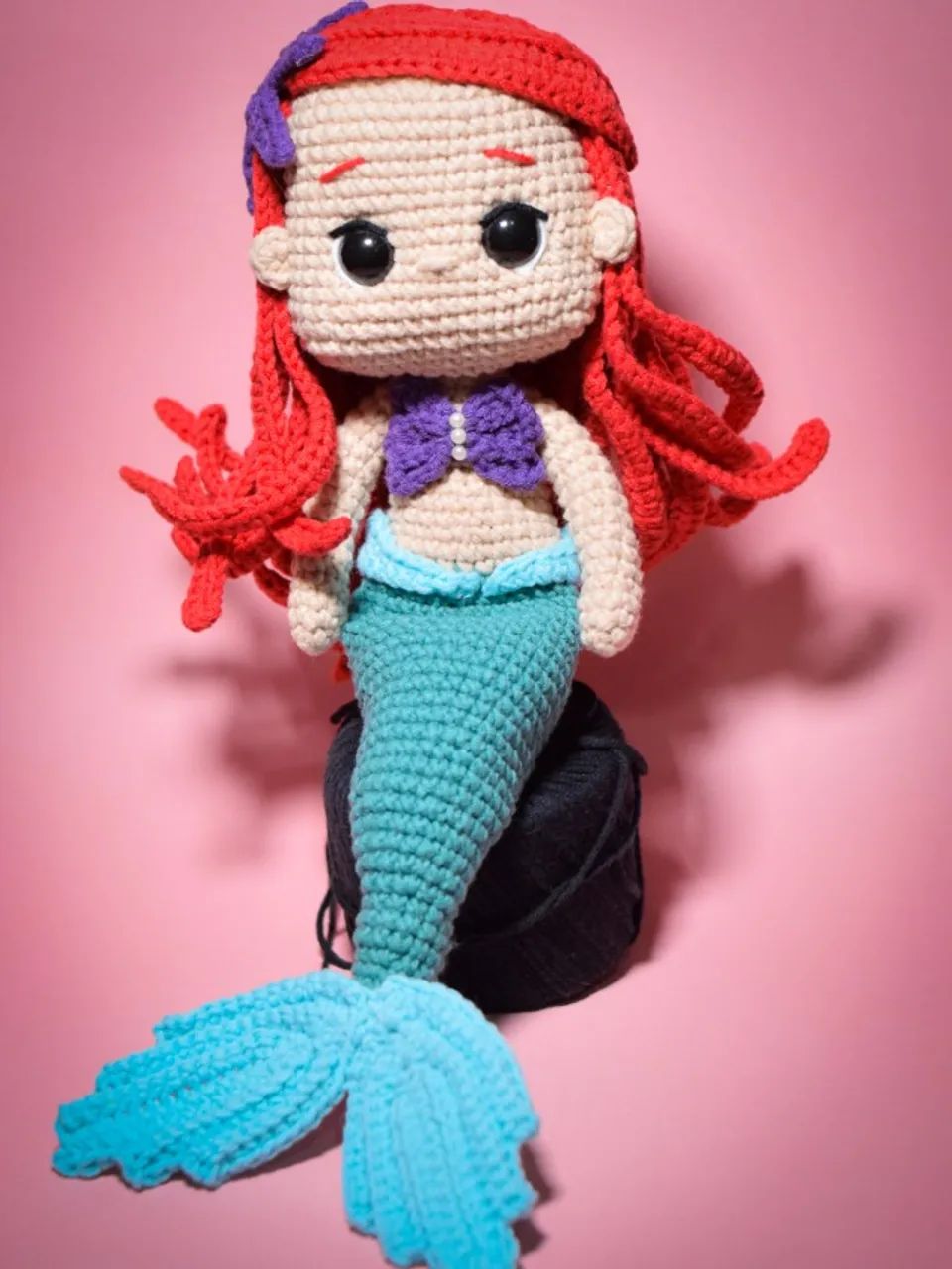 Amigurumi Pequena Sereia