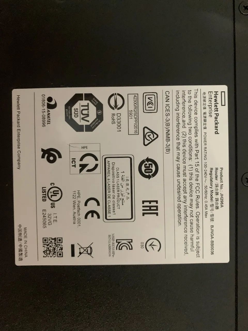 HPE MSR954 Router JH296A  - Foto 3
