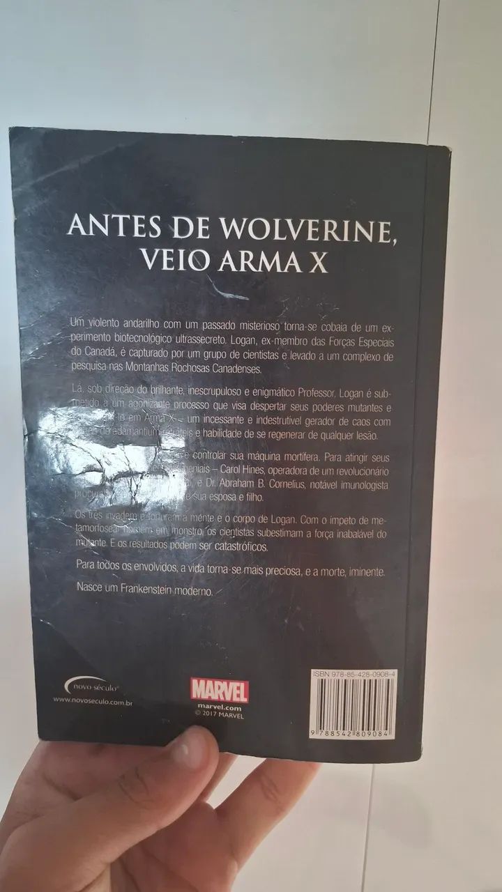 Livro wolverine arma X - Foto 2