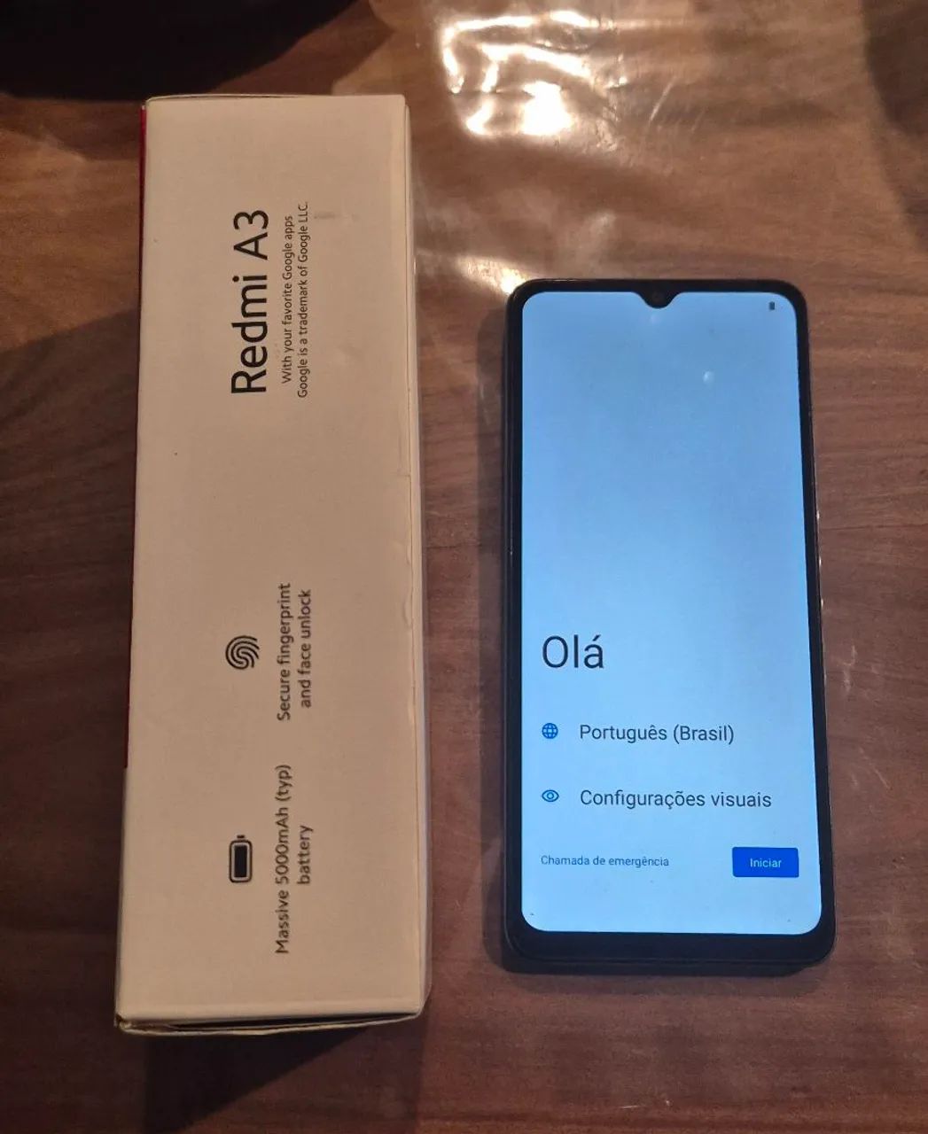 Smartphone Redmi A3 com 128gb em ótimo estado  - Foto 3