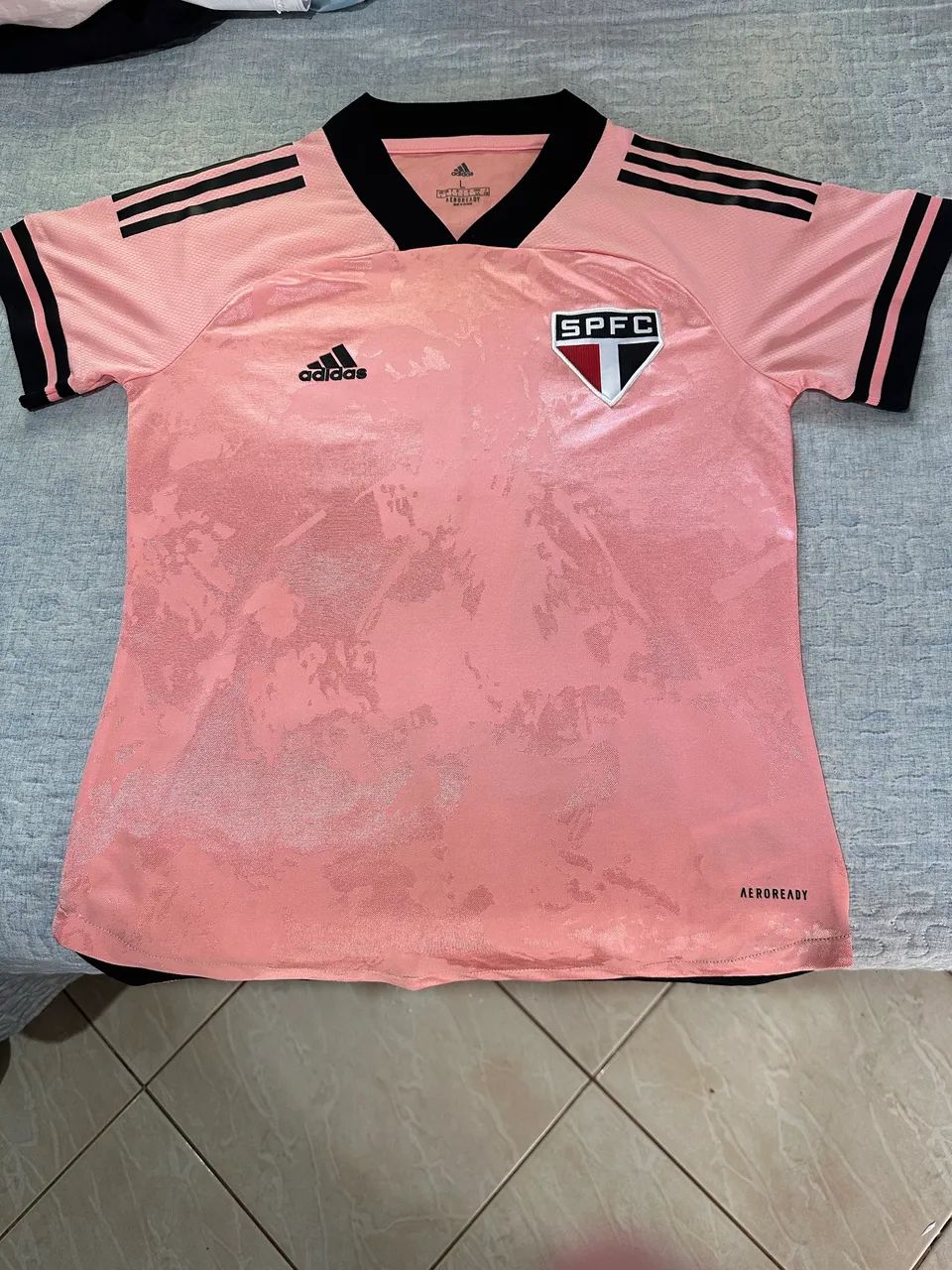 Camisa do São Paulo rosa - Foto 2