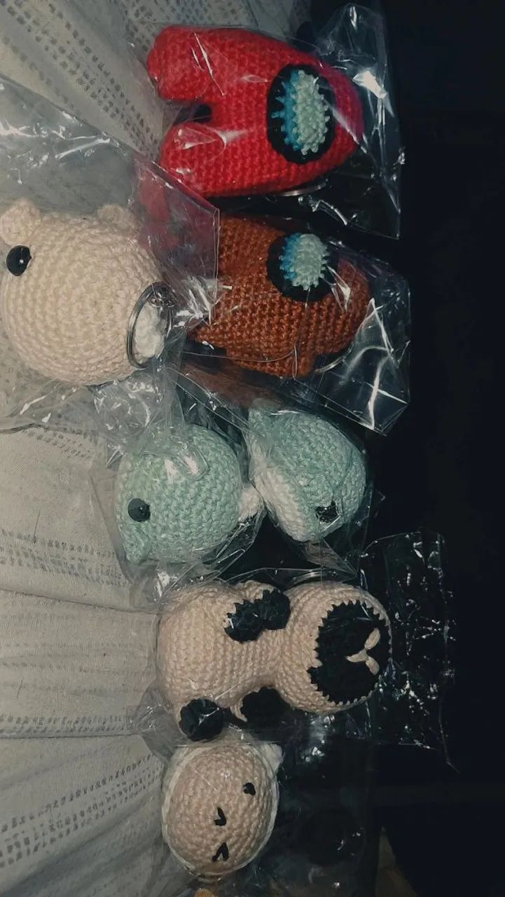 Chaveiros amigurumis  - Foto 3