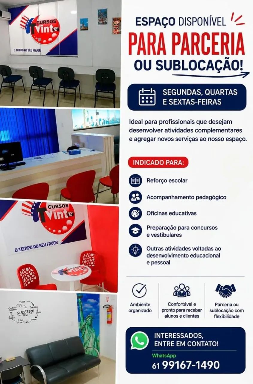 Espaço para parceira ou sublocação 