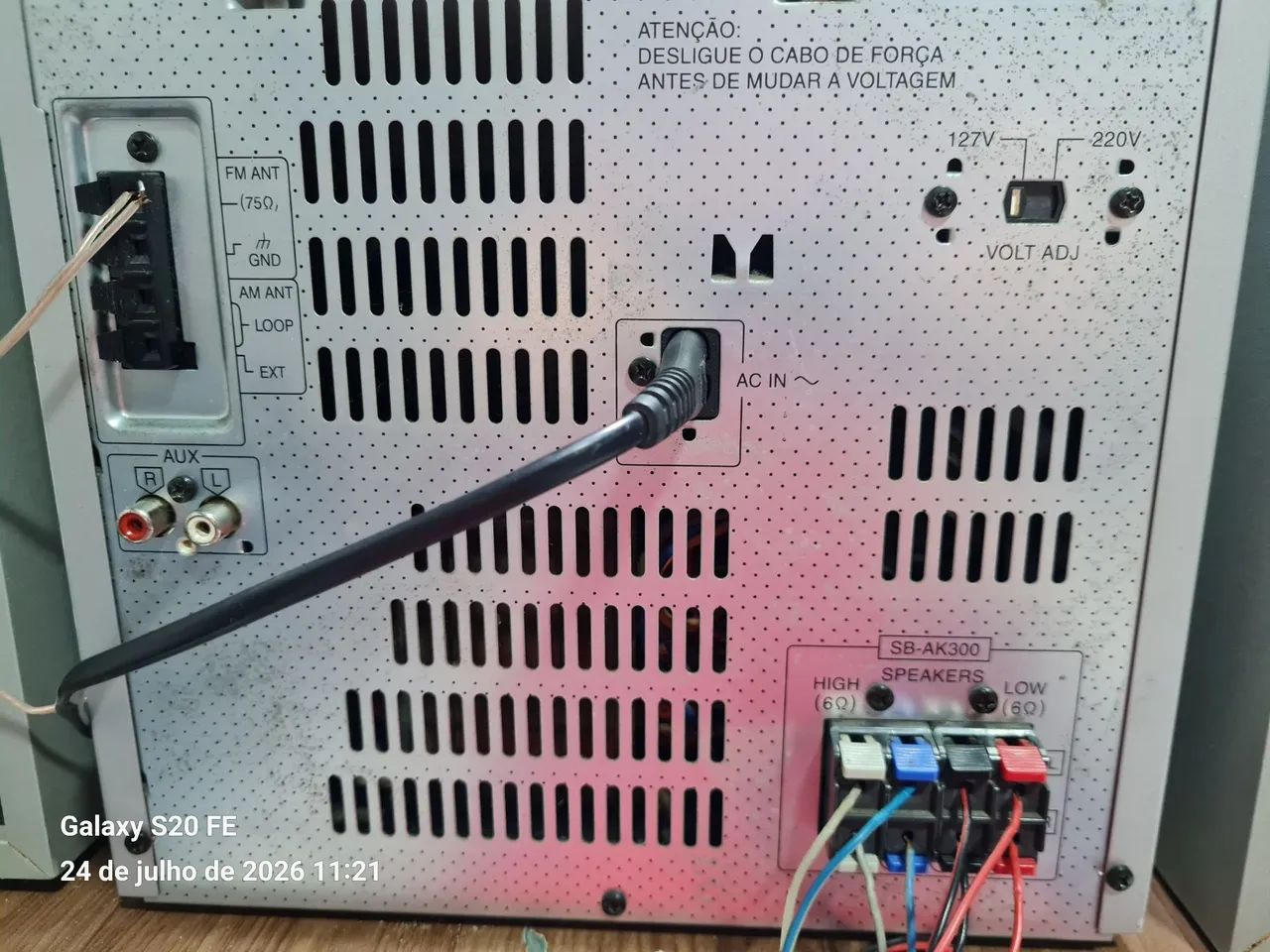 Som System Panasonic AK300  - Foto 4