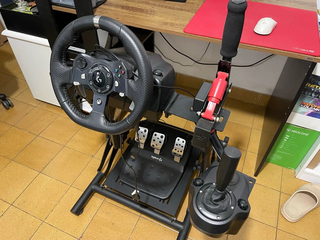 Cockpit Completo G920 com Suporte e Freio de Mão Drift