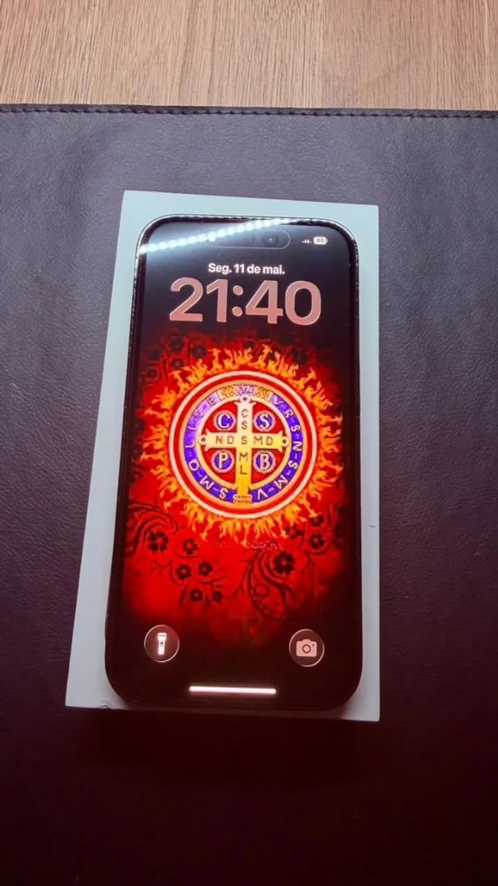 iPhone 14 Pro Deep Purple 256GB - 10X SEM JUROS - Impecável