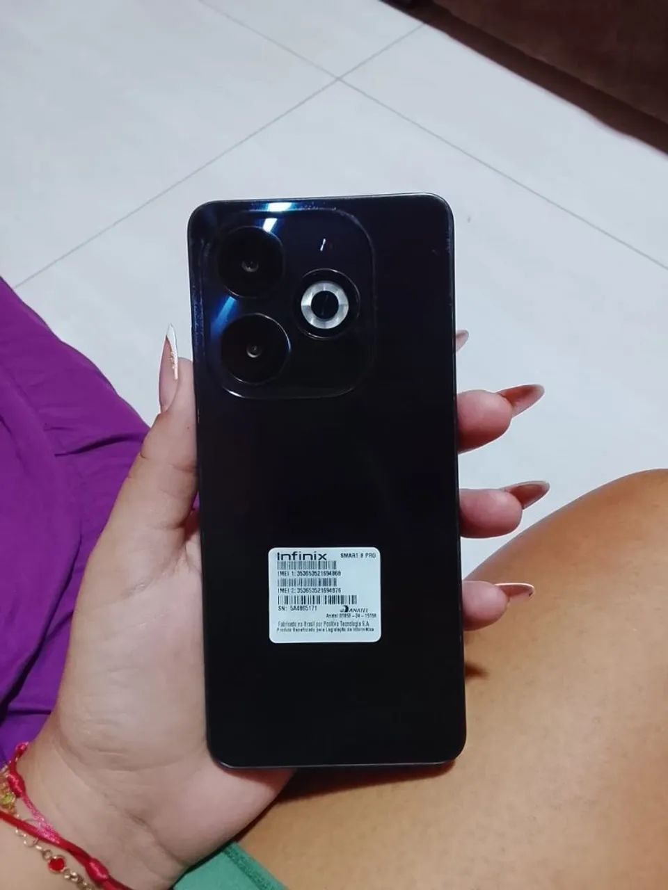 Smartphone Infinix smart 8 pro  - Foto 5
