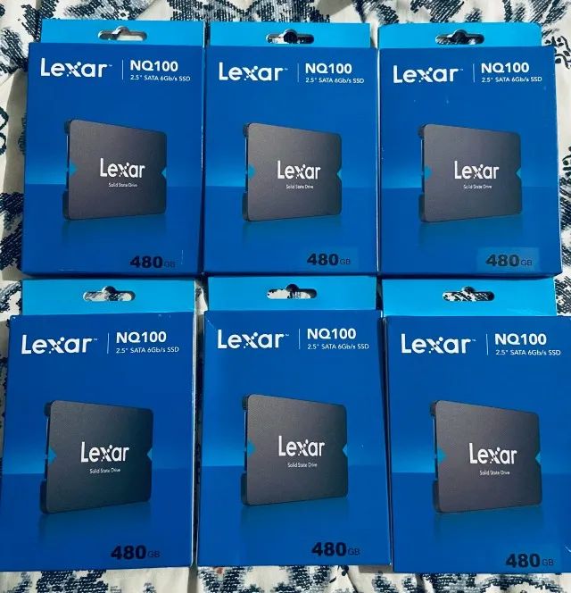 SSD Lexar NQ100, 480GB, SATA III, Leitura 550MBs, Gravação 480MBs - Foto 2