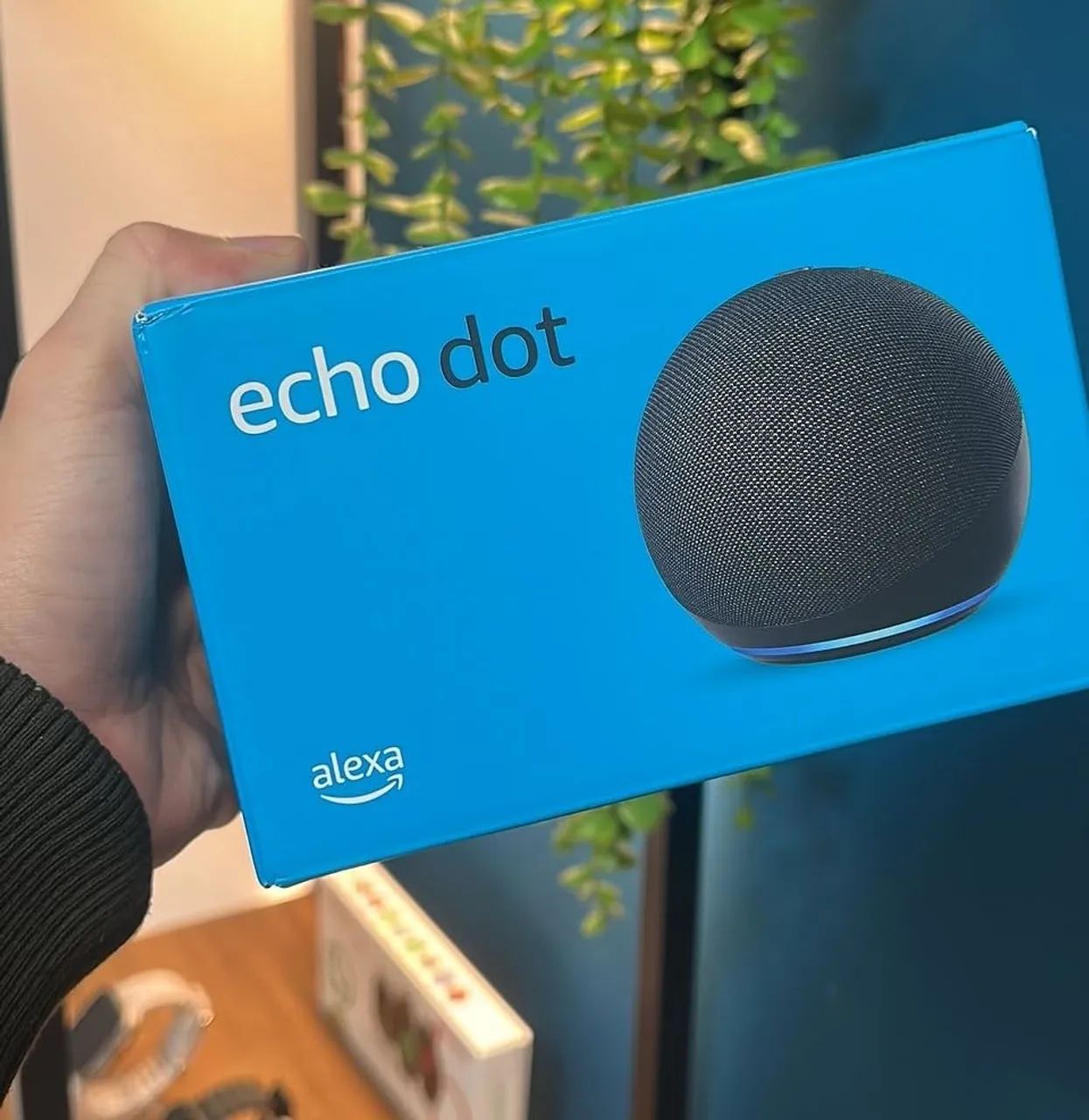 Alexa Echo Dot 5° Geração - Preto - Lacrado / Original 