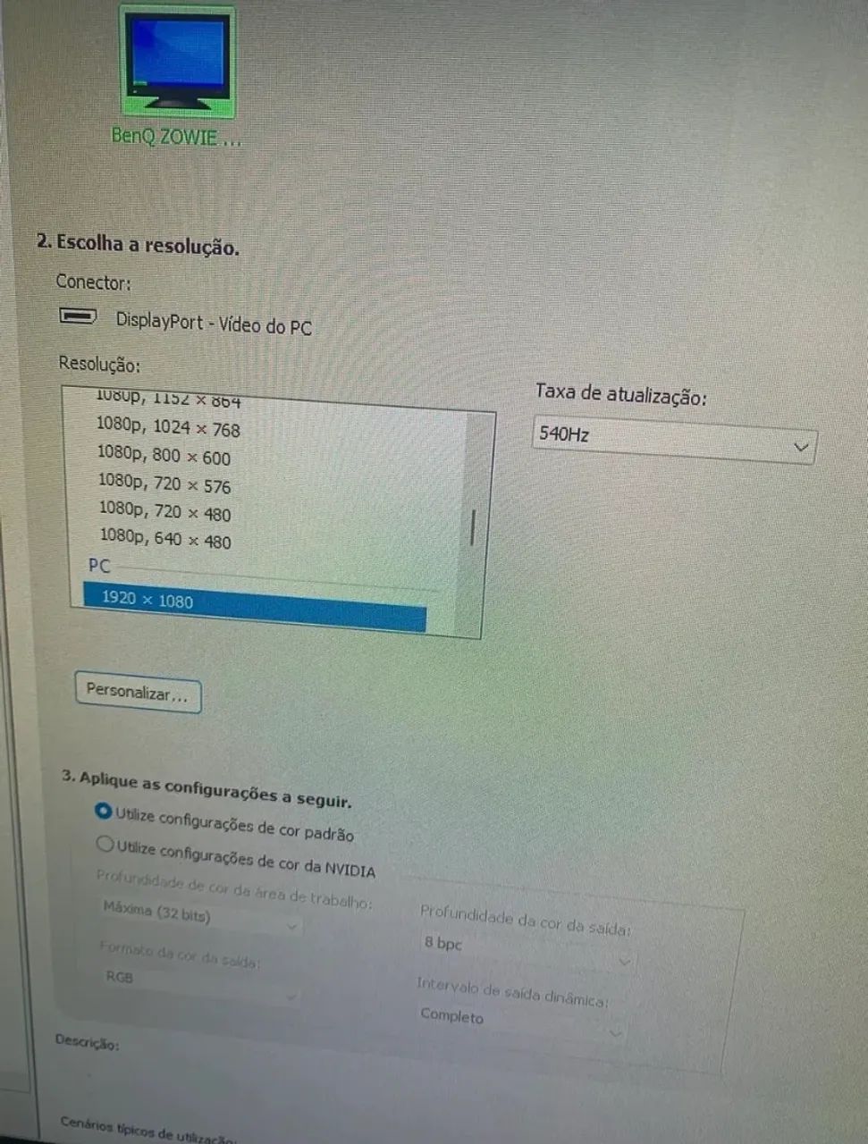Monitor ZOWIE benq 540hz - Foto 2
