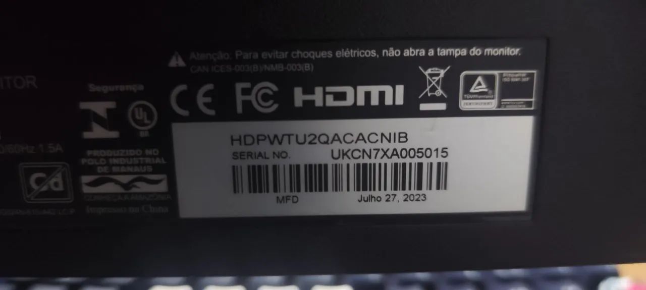 Monitor Aoc Hero 23,8 Polegadas 144hz 1ms IPS modelo 24g2 - Foto 2