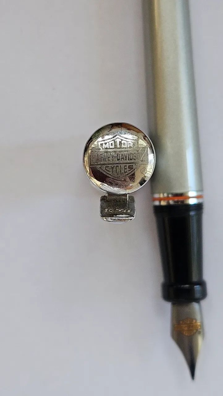 Caneta tinteiro Harley Davidson - Foto 5