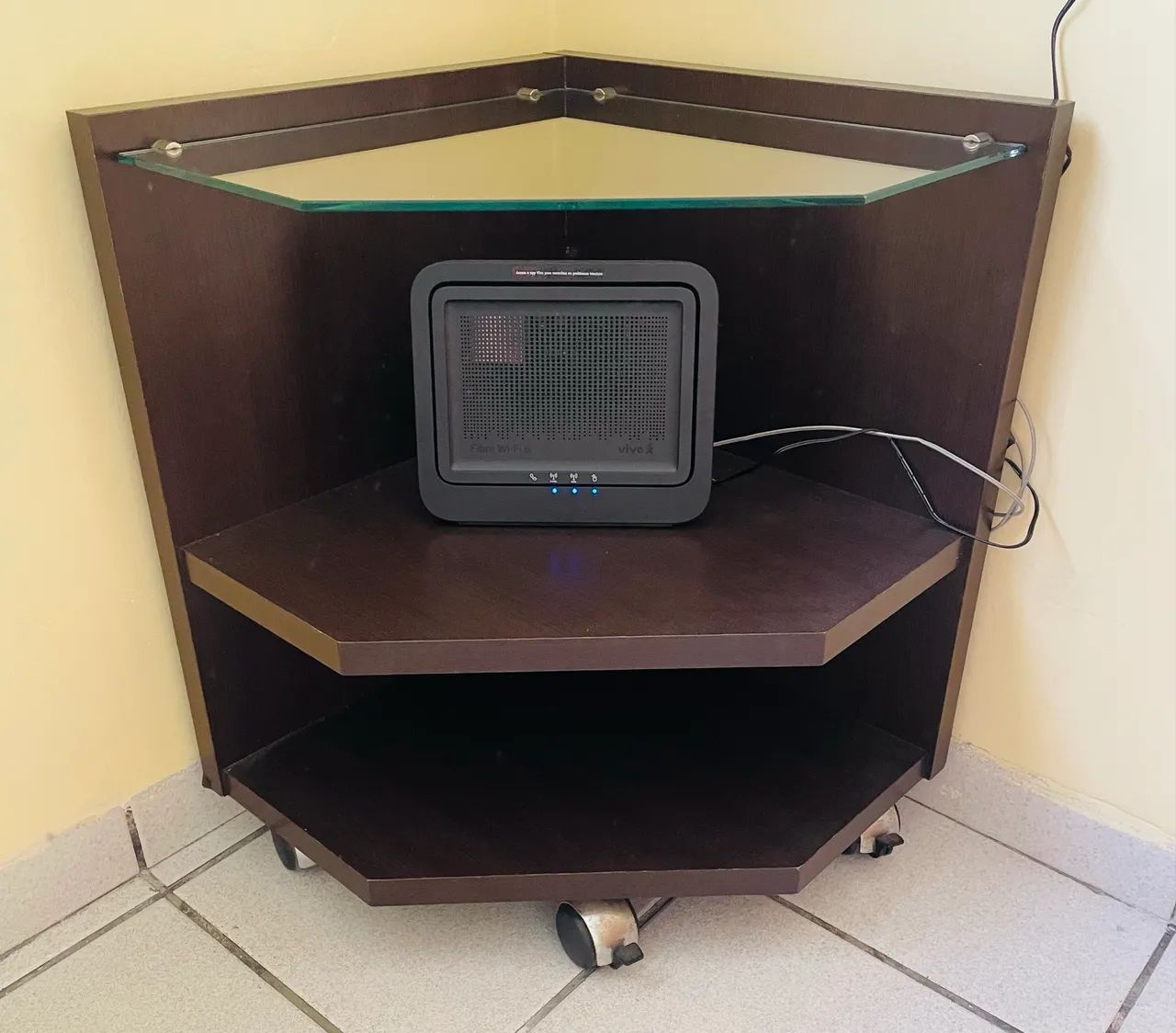 Mesa de canto madeira maciça 