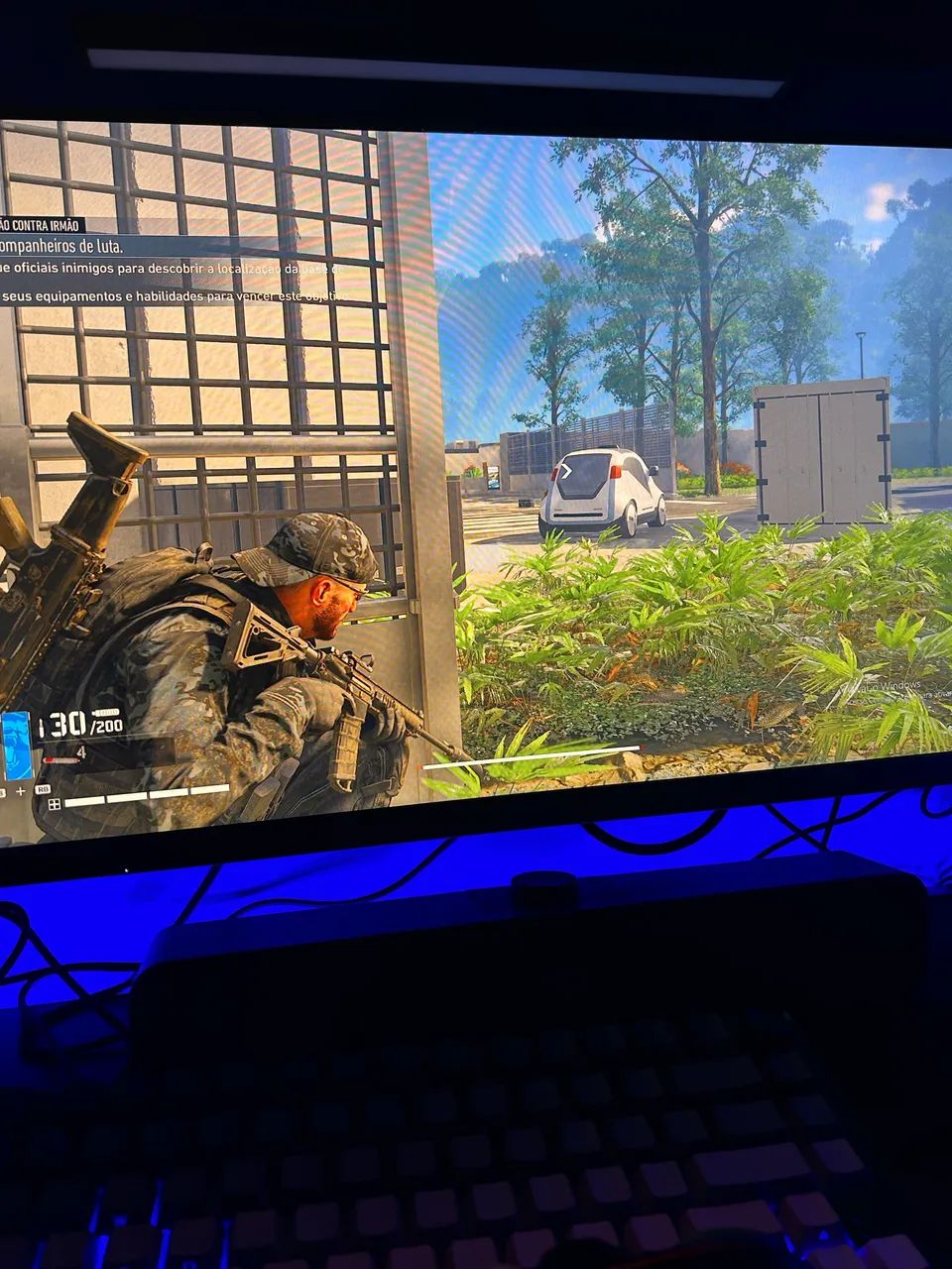 Monitor Gamer AOC 24 Polegadas 100hz 1ms Perfeito Estado - Foto 4