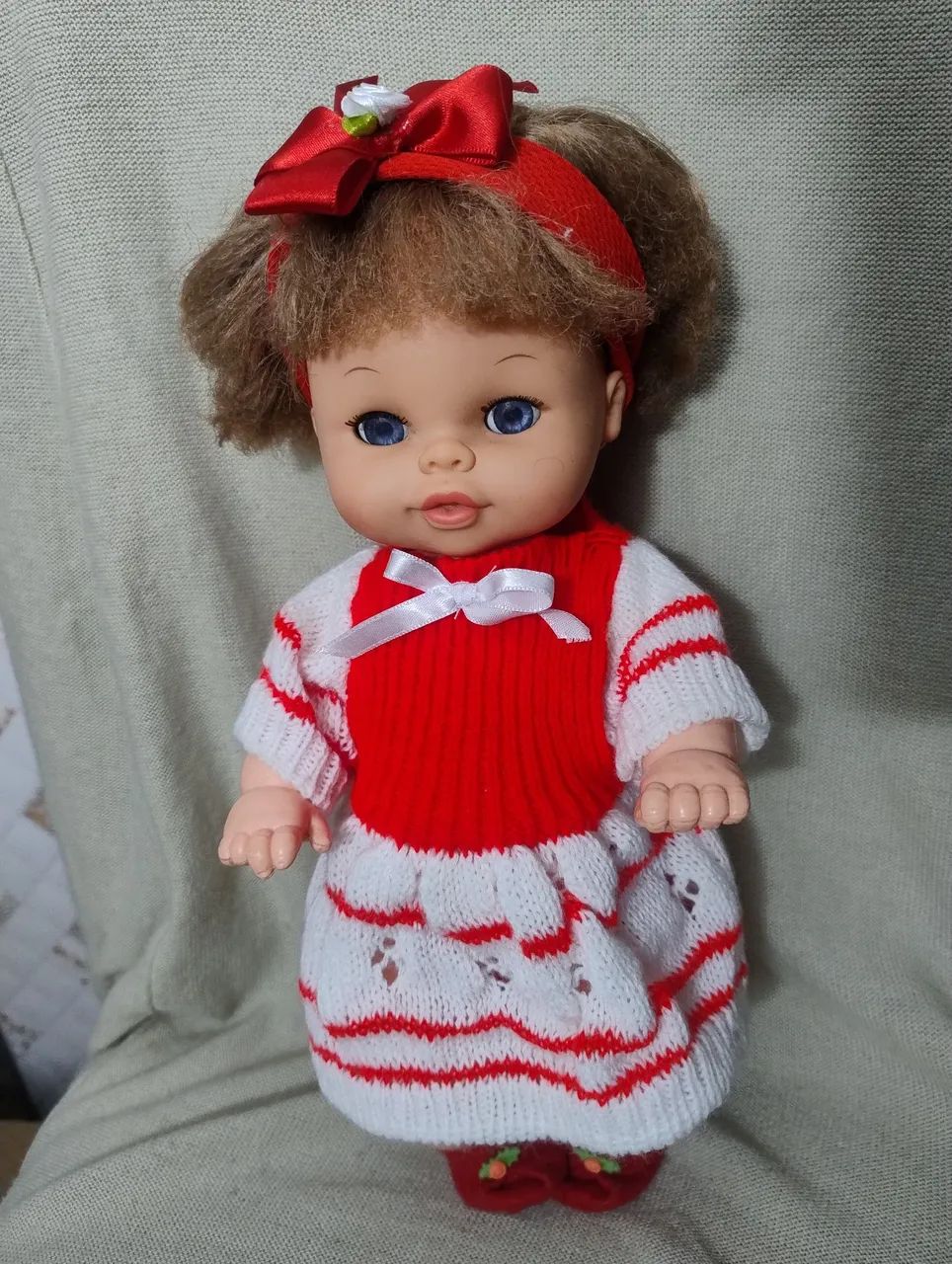 Boneca chuchuca da estrela com chorador funcionando 36cm