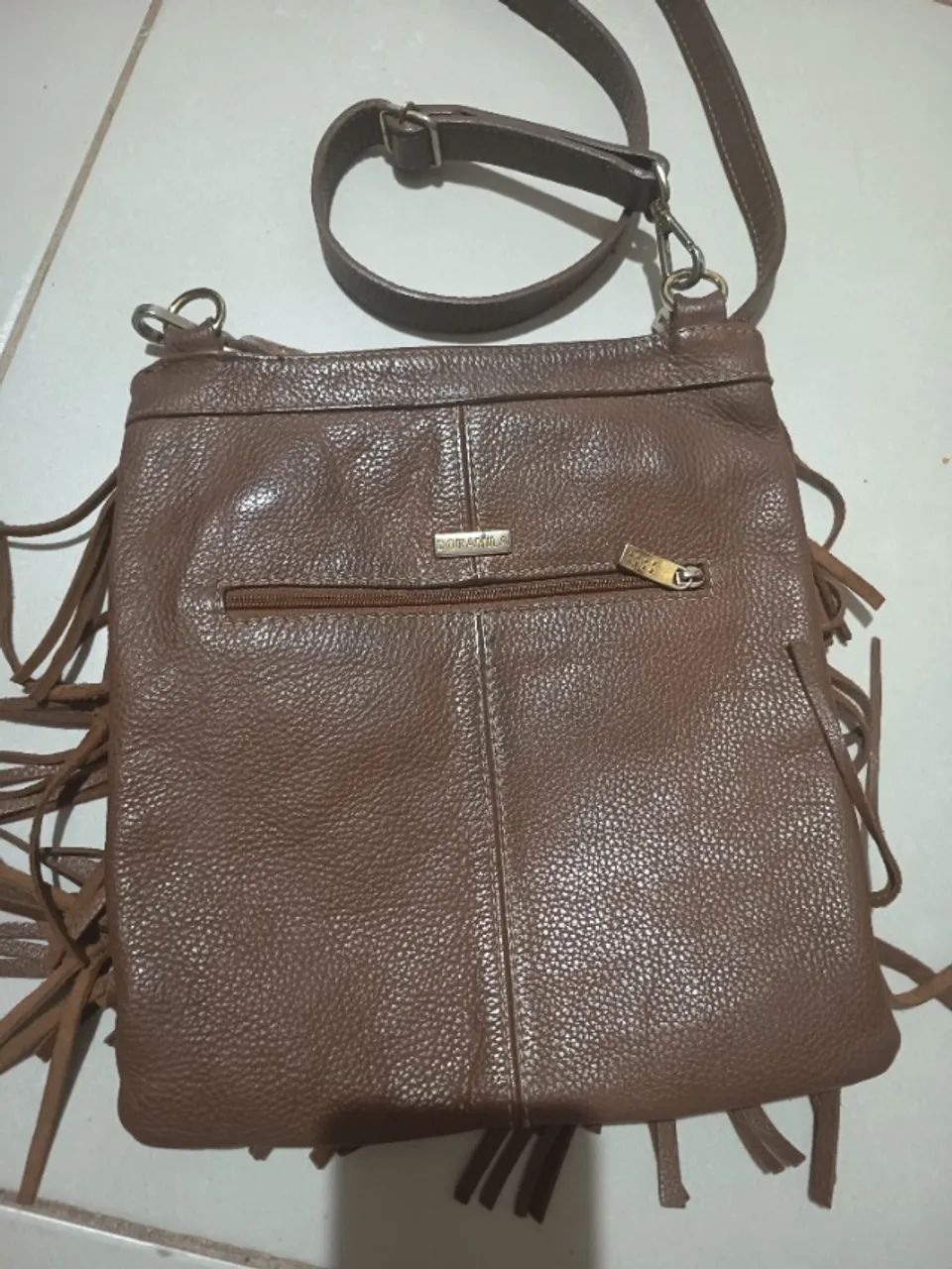 Bolsa de couro da Doramila - Foto 2