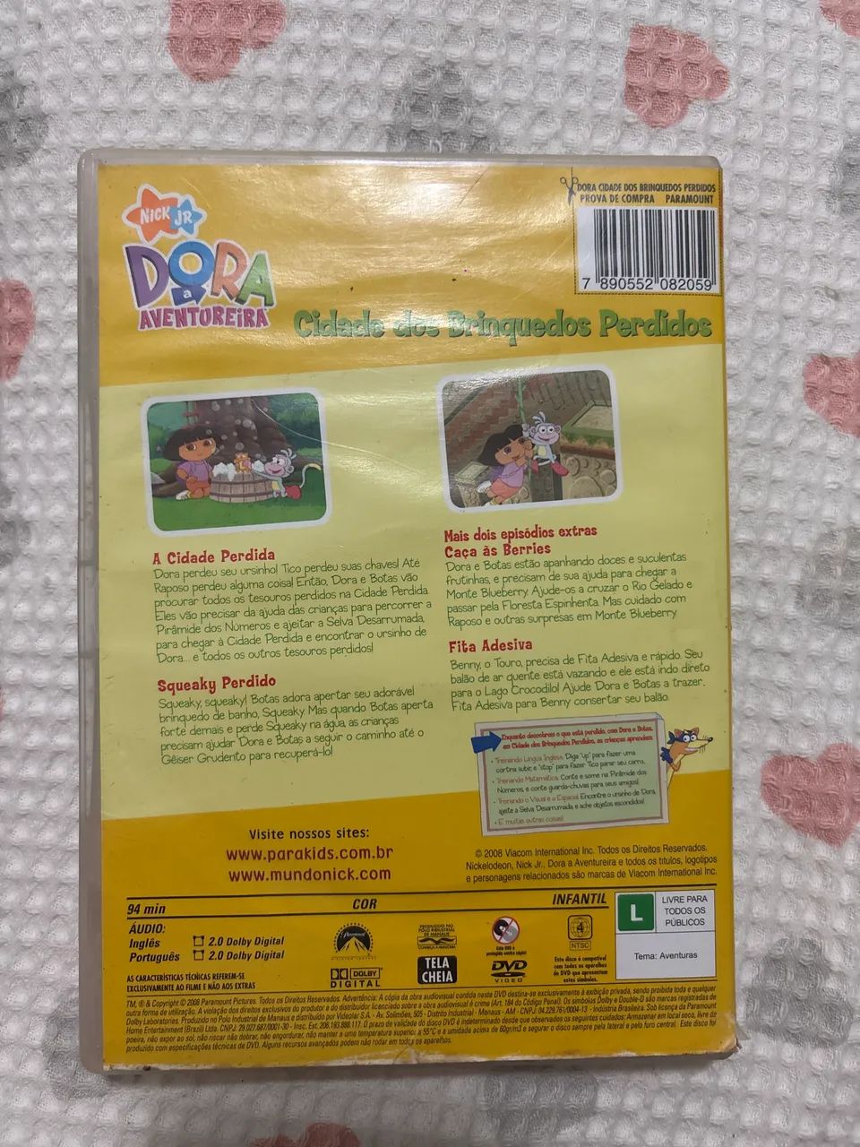 dvd dora aventureira - cidade dos brinquedos perdidos - Foto 2