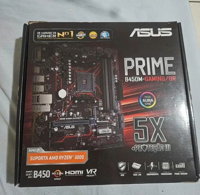 placa mae asus prime b450 gaming NOVA