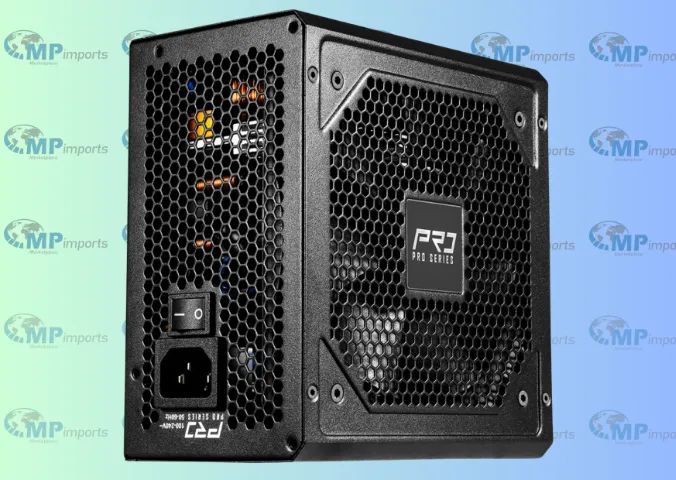 Loja MP Imports: Fonte ASRock Pro, 750W, 80 Plus Bronze, ATX 3.1, PCIe 5.1, PFC Ativo, Pre - Foto 5