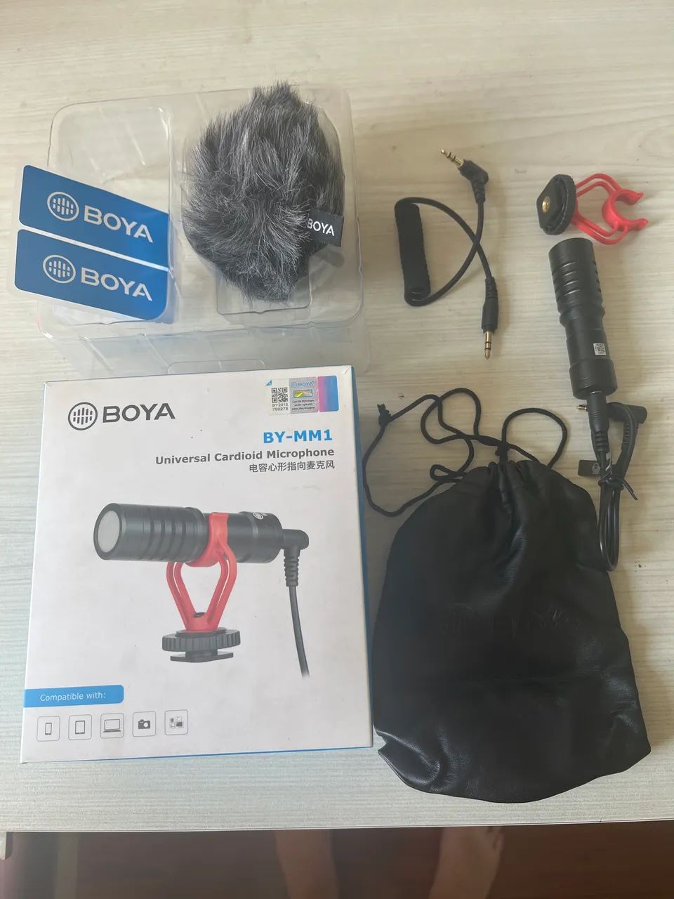 VENDO MICROFONE BOYA BY-MM1 - ÓTIMO PREÇO  - Foto 2
