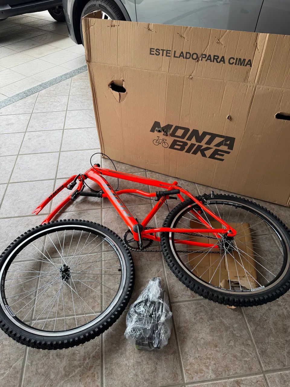 Bicicleta nova aro 26 - Foto 5