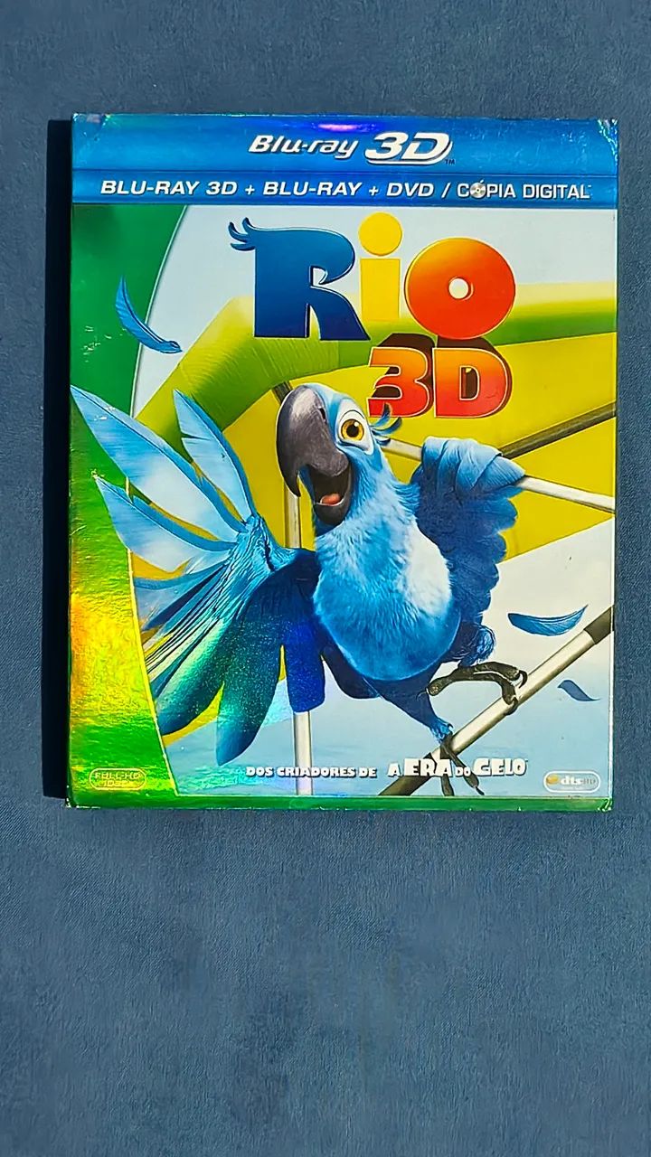RIO (Blu-Ray 3D + Blu-Ray - DVD)