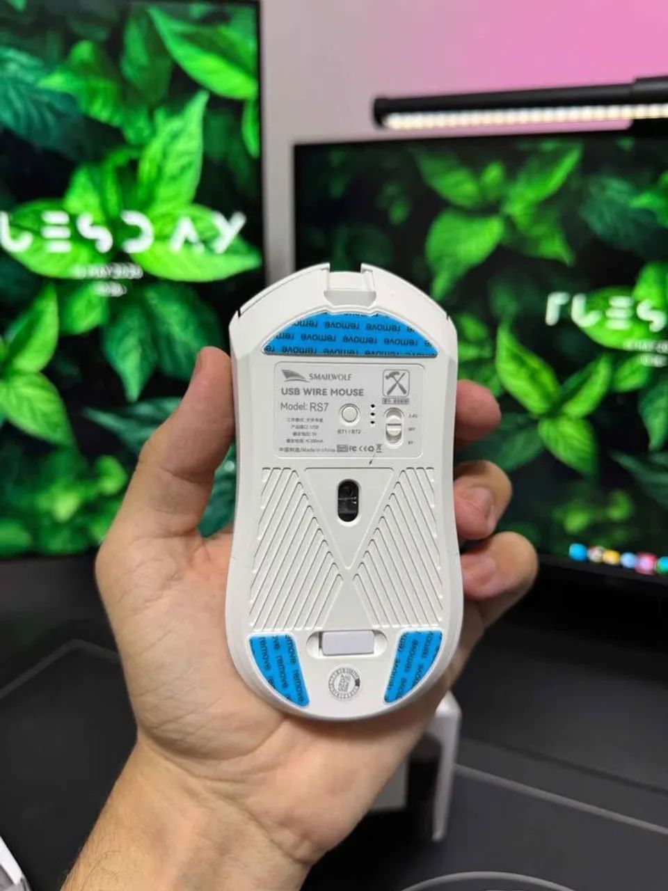 Mouse Gamer Sem Fio Smailwolf Rs7 - Foto 3