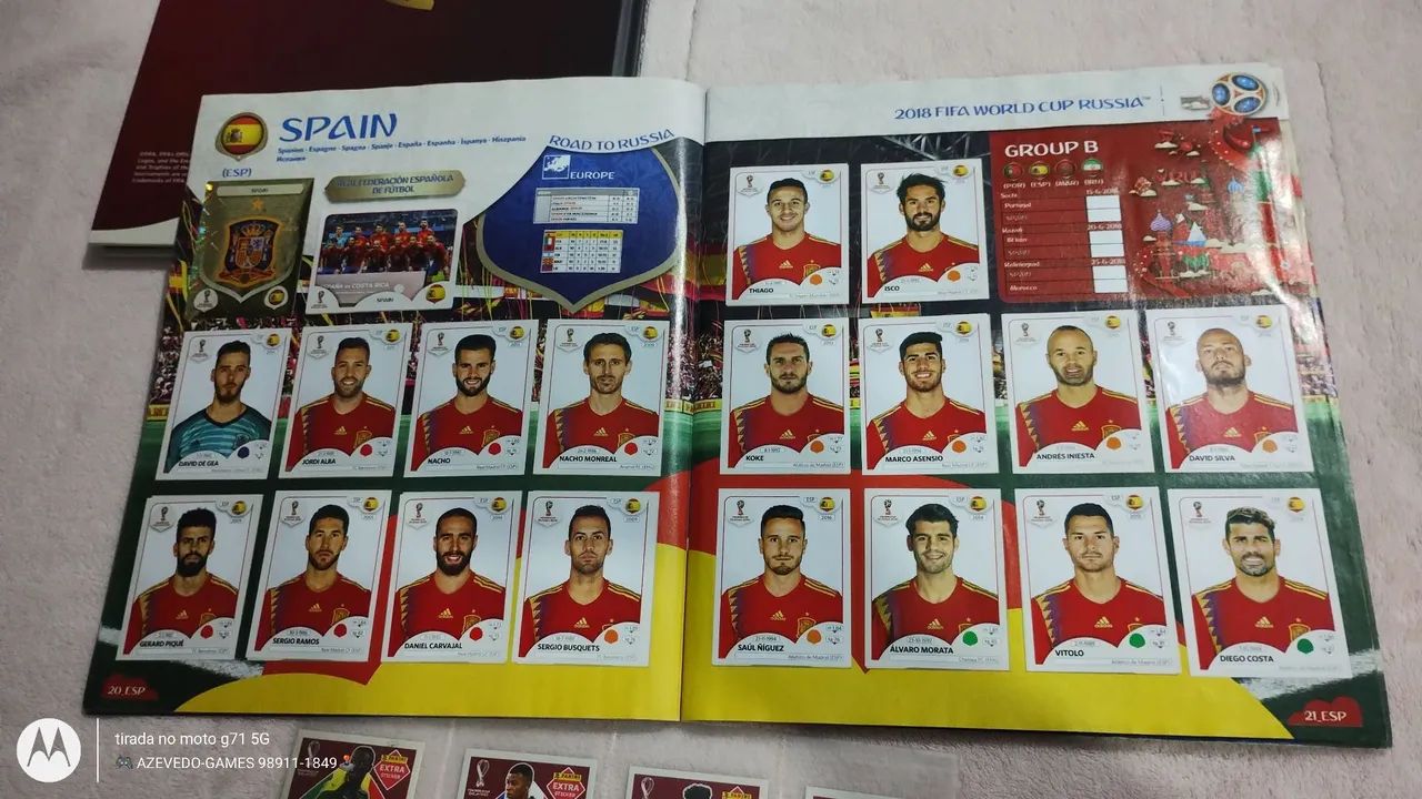 Vendo álbuns da copa 