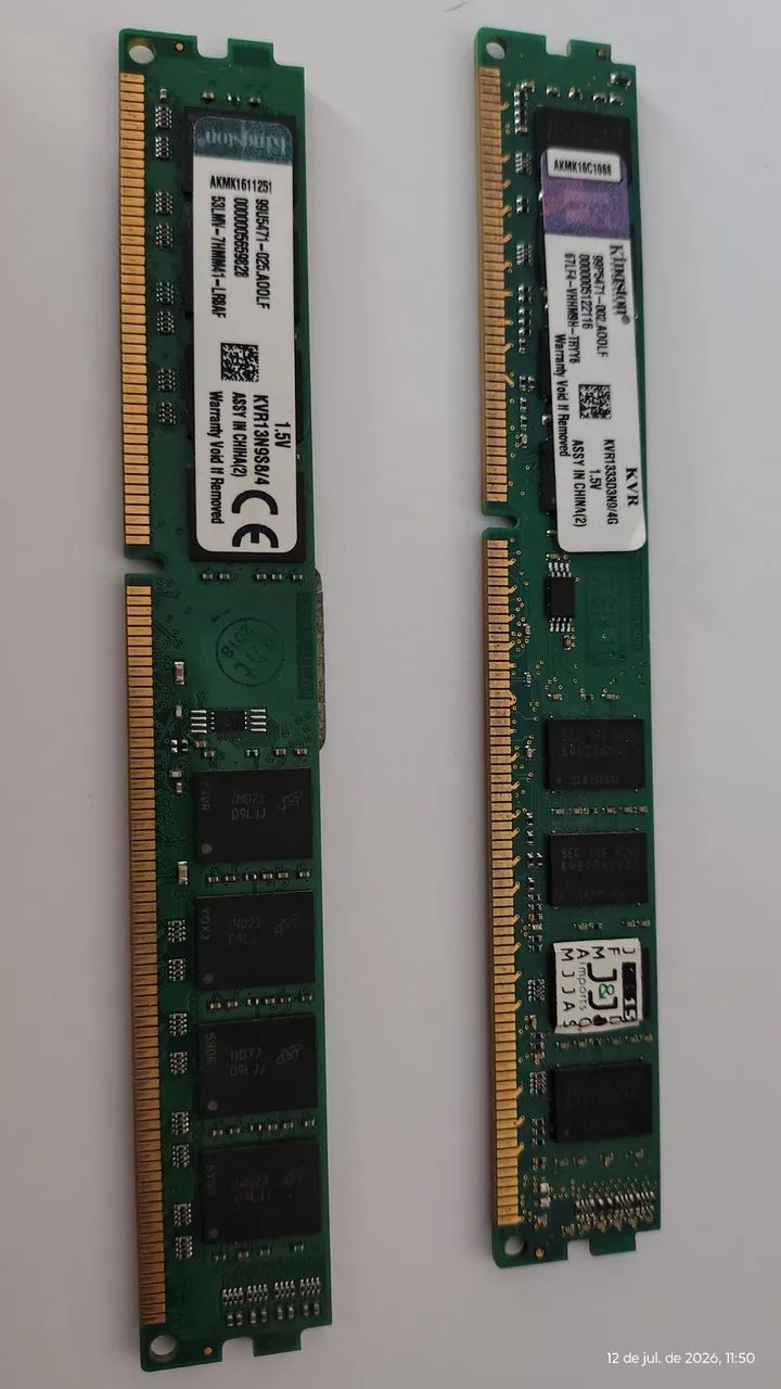 Memoria DDR3 4GB