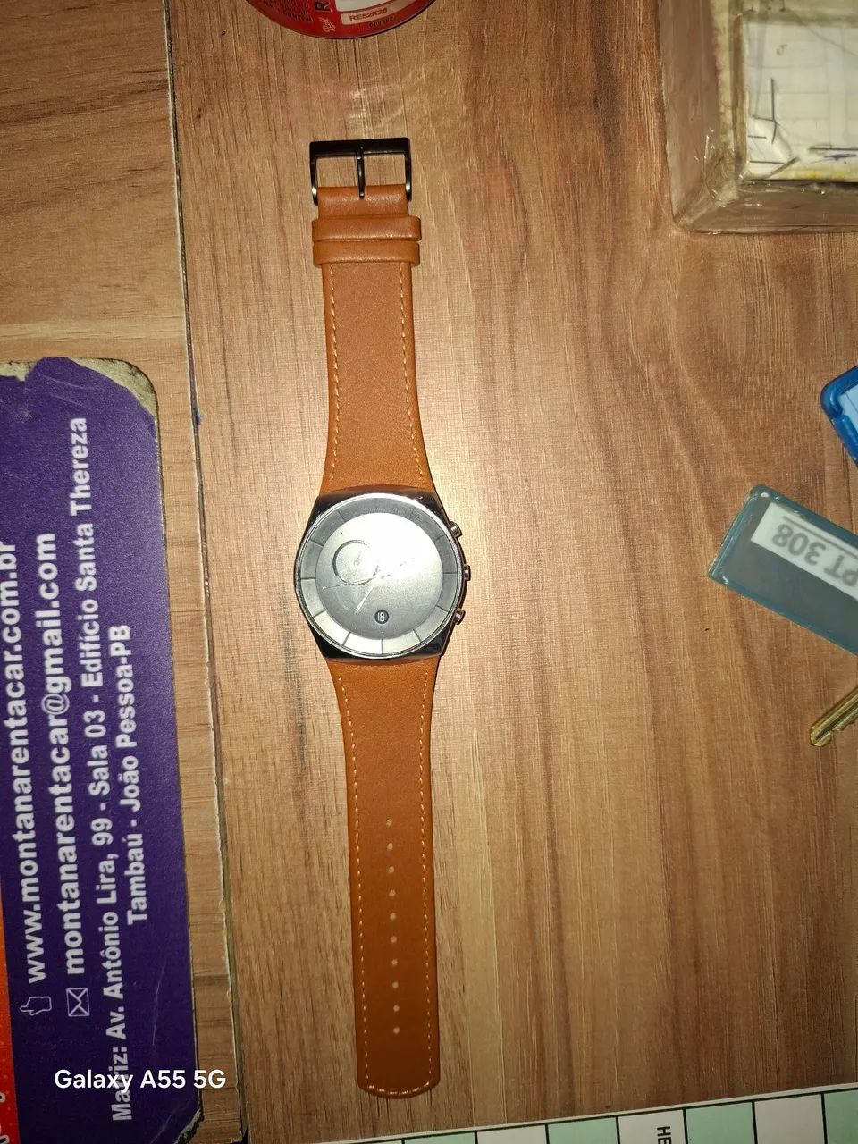 Relógio skagem 6070 - Foto 2