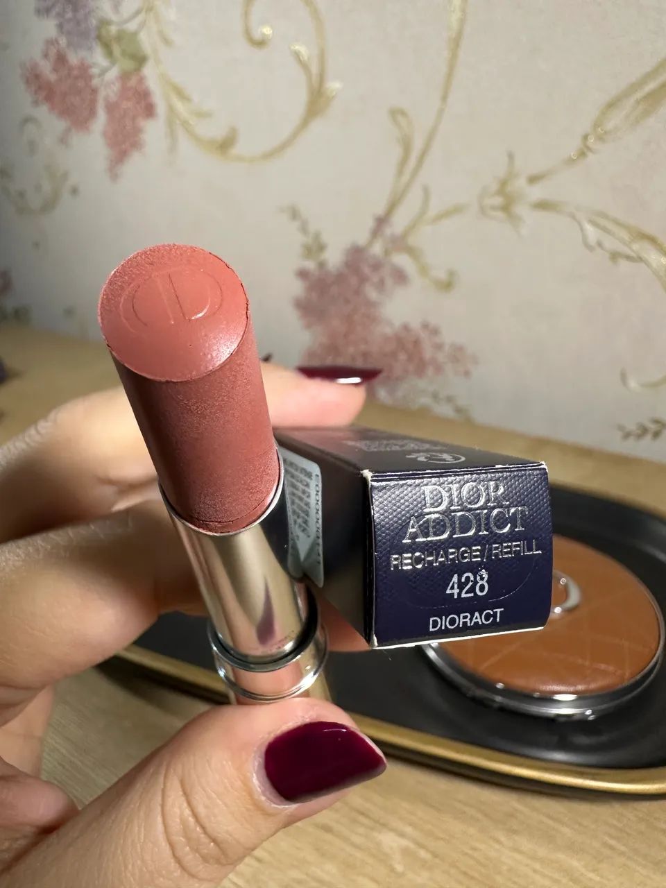 Kit Dior bronzer e batom refil - Foto 4