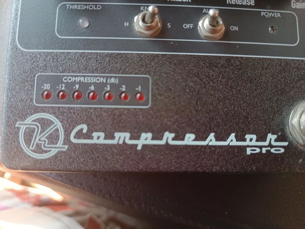 pedal compressor gringo p guitarra  - Foto 4