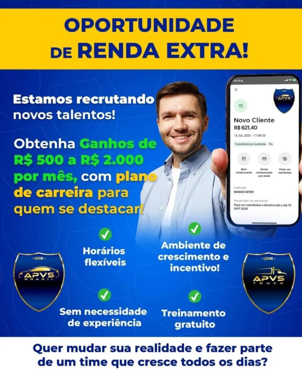 Oportunidade Comercial APVS Brasil