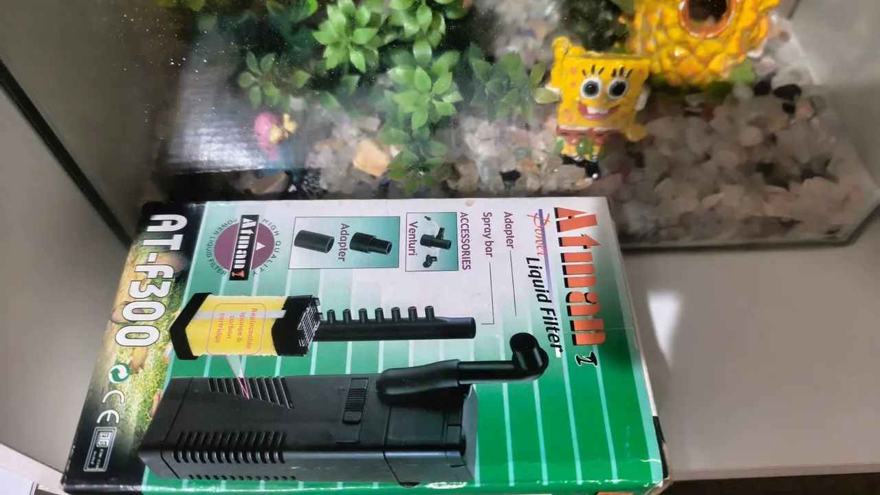 Aquário com bomba e acessórios. - Foto 4
