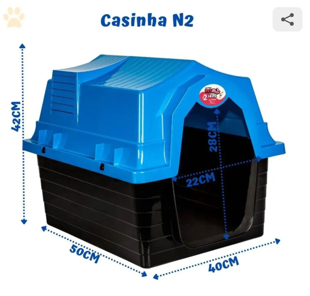 Casinha para pet N2 usada  - Foto 6