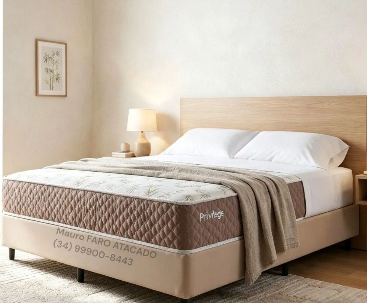 Super Promoção Colchão casal Molas Ensacadas  - Foto 3