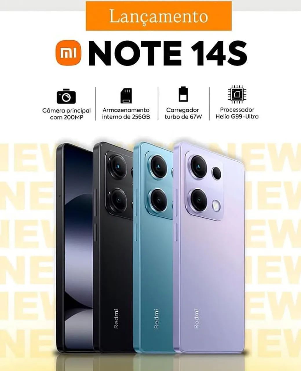 XIAOMI C/ NFC E CÂM 200MP LACRADO - Foto 3
