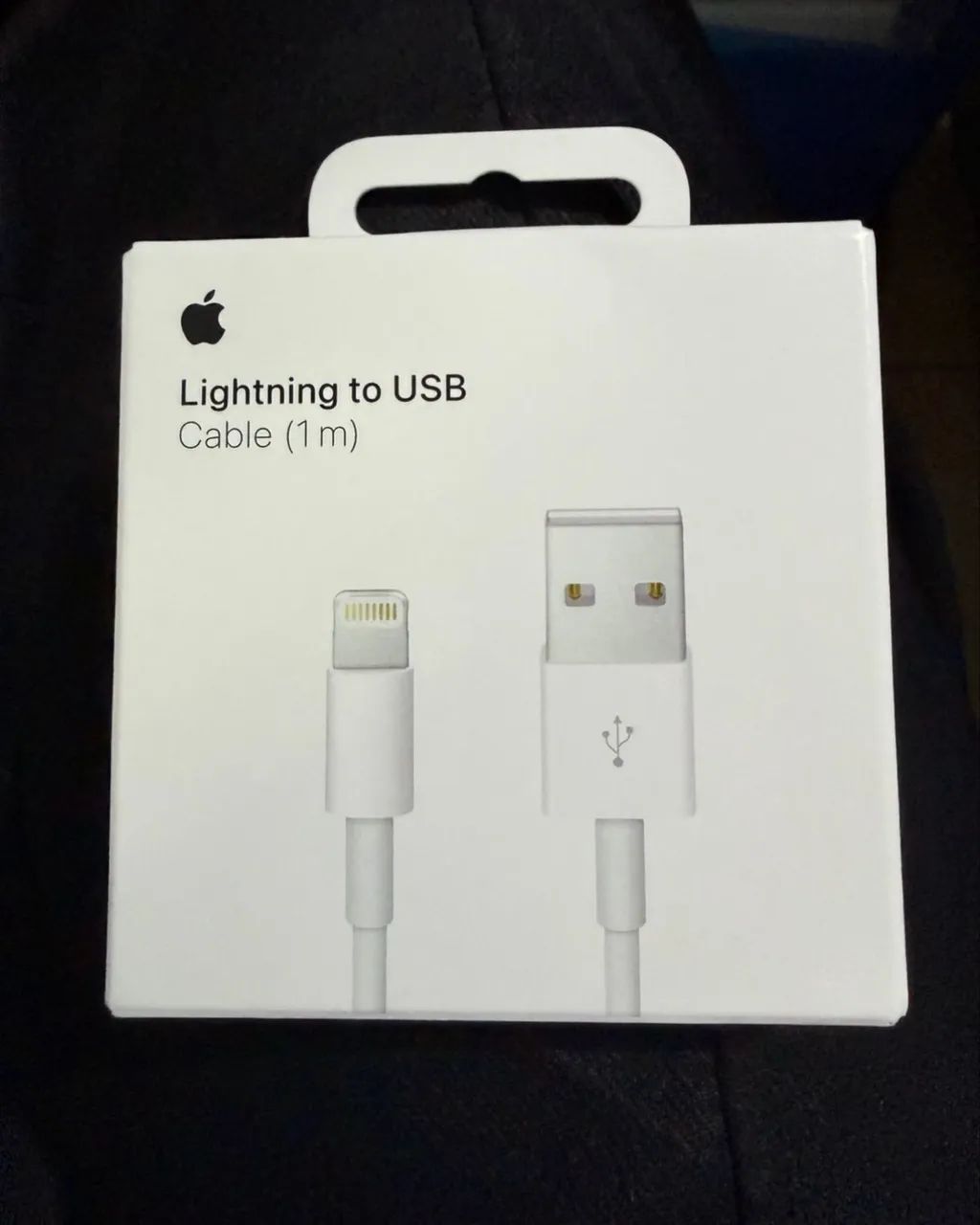 cabo USB lightining 1 metro