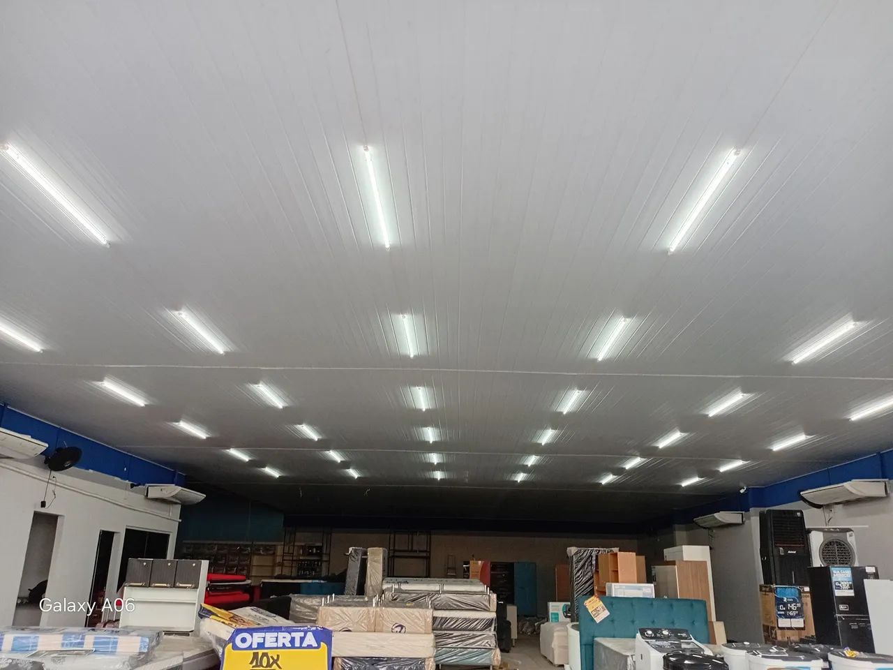 Forro pvc instalado