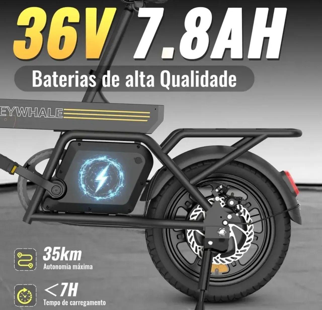 Bicicleta elétrica  - Foto 4