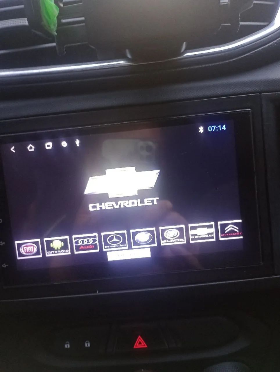 Multimídia Android 7 polegadas com wi fi é GPS 