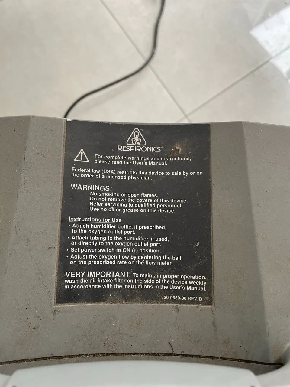 Concentrador de oxigênio  - Foto 3