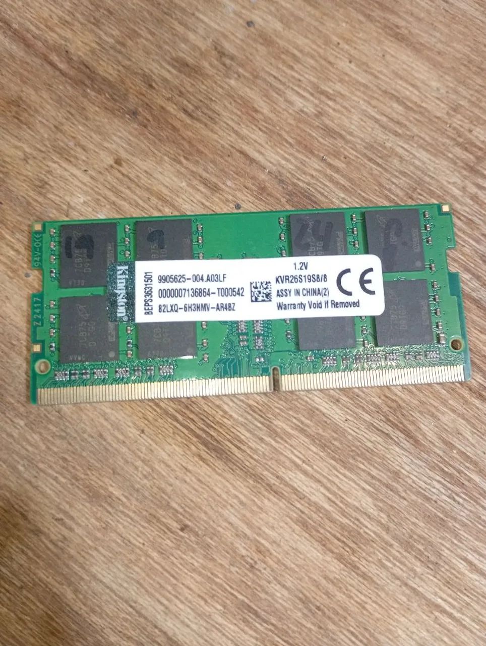 Memória ram DDR4 notebook 8GB 2666mhz 