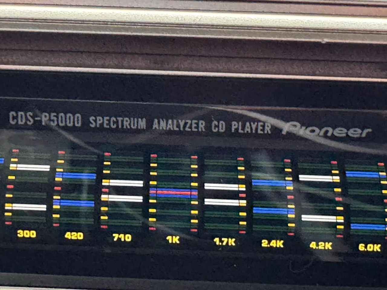 Cd com spectrun anilyzer Pioneer carrozzeria cds-p5000 na oferta